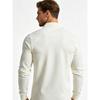 Men's Plus Size Long Sleeve Polo Shirt Autumn Winter Business Casual Cotton Top Breathable Stretch Loose Fit M-6XL White Black Navy