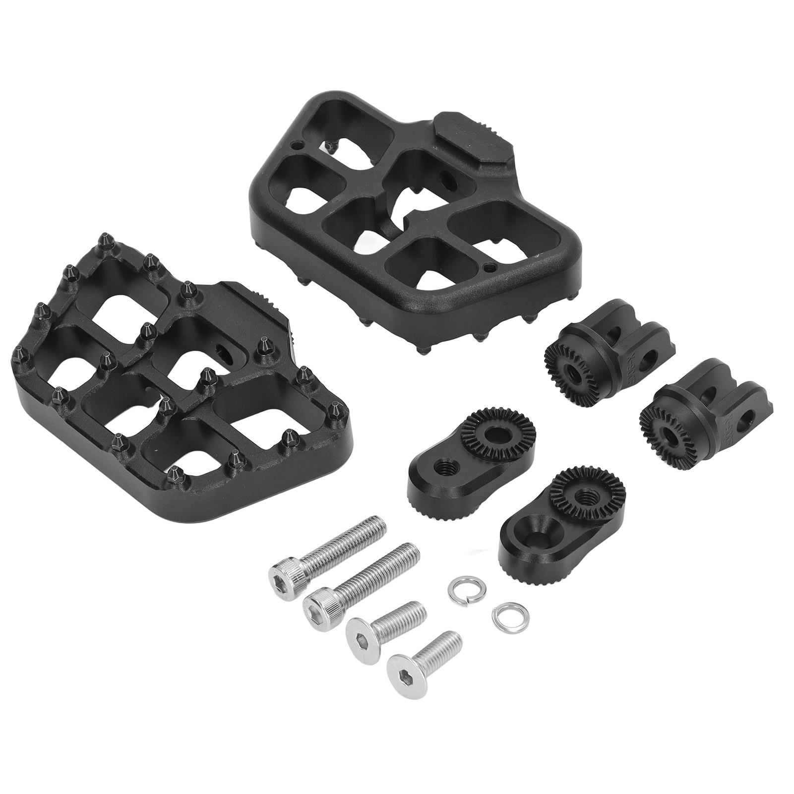 

Motorcycle Front Foot Pegs Anodized Replacement for F900R 2020‑2022