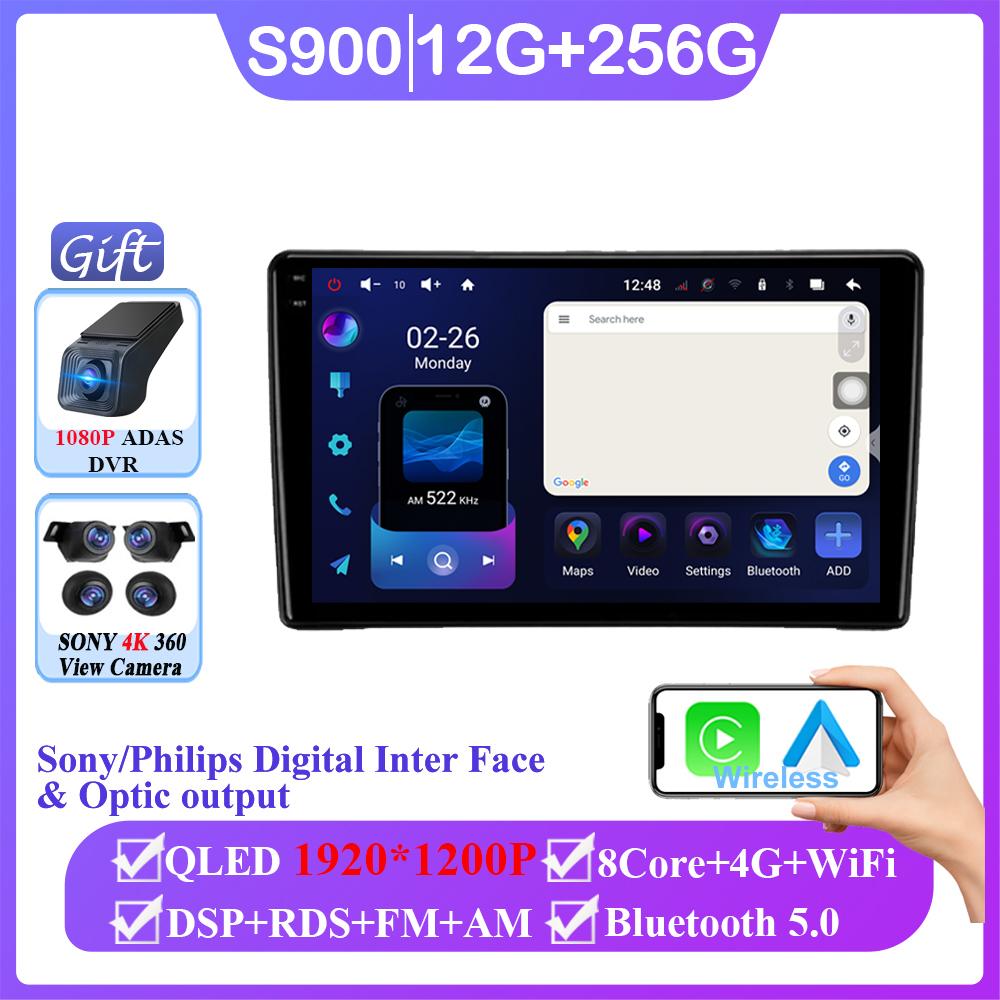 Android 14 For Nissan Navara D40 2004 - 2010 Auto Radio Stereo Head Unit Carplay Multimedia Video Player Navigation No 2din DVD