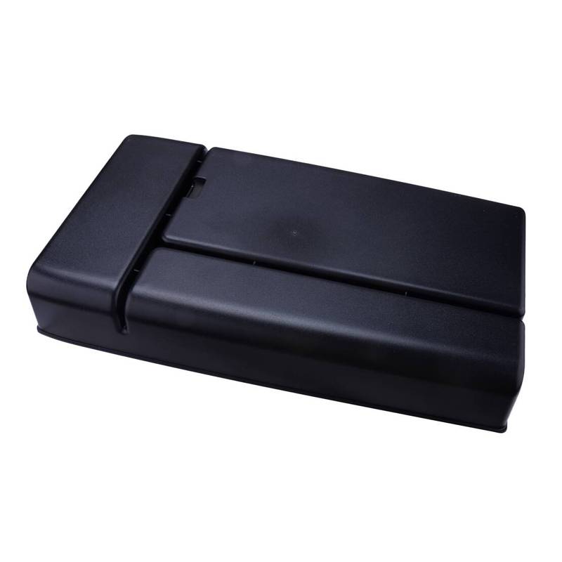 Car Center Console Armrest Storage Box Organizer Tray Black ABS Fit For Lexus RX 350 350h 500h 450h+