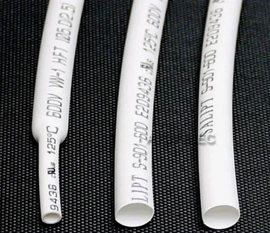 

5M Діаметр 0,6/0,8/1/1,5/2/2,5/3/3,5/4/5/6 мм 2:1 поліетиленова термозбіжна трубка з ізоляцією кабелю з рукавом і оболонкою, дріт ROHS UL 3mm