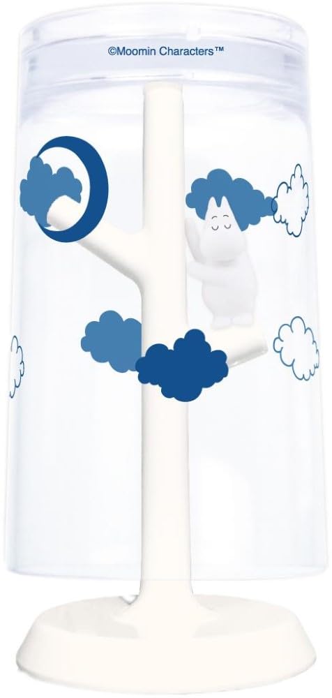 Hashy Чашка для полоскания горла и подставка, Муми-тролль, Новая, MM-3533