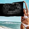 J-JEEP Microfiber Blanket Quick Drying Beach Towels Oversized Printing Super Absorbent Pool Towel Blanket