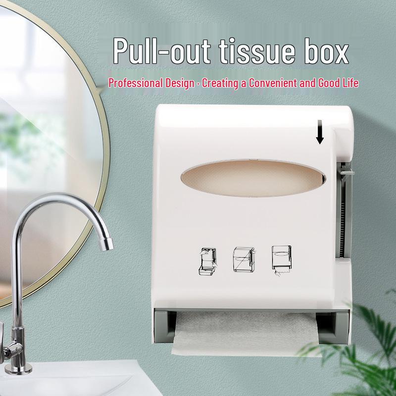 Commercial Hand Drying Paper Towel Holder for Public Toilets and Hotels