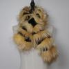 Winter Real Fox Fur Scarf Women Full Pelt Warm Natural Rex Rabbit Fur Scarves Female Thick Quality Real Fox Fur Muffler