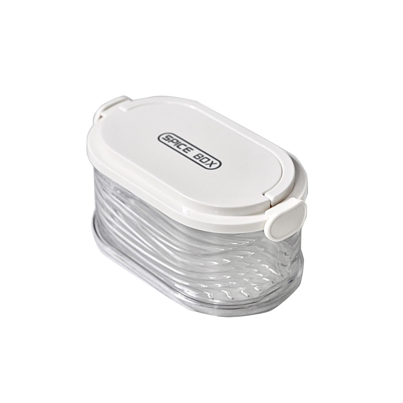 Штабелируемые Прочные Пластиковые Контейнеры для Хранения Продуктов для Организации Кухни и Хранения Специй с Герметичными Крышками 1