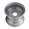 18X9.50 8 ATV Radfelge Hochfeste Aluminiumlegierung 8 Zoll Radfelge Nabe für Go-Karts Golfwagen Silber Drei Löcher