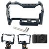 Multiple Interfaces Aluminum Camera Cage for ZV-E10 II Precisions Mechanism And Secure Cable Clamp