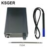 KSGER T12 Soldering Station OLED Adjustable Temp STM32 V2.1S with Electric Soldering Iron Tip Heating Core