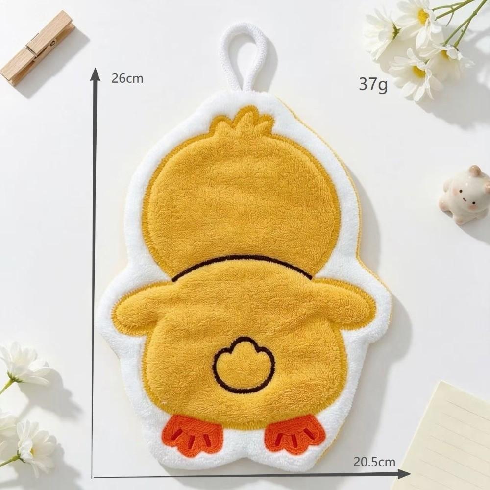 Animal Back Kitchen Tools Soft Hanging Towel Cute Tableware Cleaning Towel Household