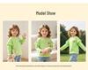 26-year Collection: Girls' Long Sleeve Lace T-shirt - Butterfly & Flower Embroidery, Round Neck, Autumn/Winter