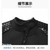 3mm Diving Suit OUZO Men Women's Long-sleeved One-piece Thick Warm Surfing Swimming Snorkeling Jellyfish