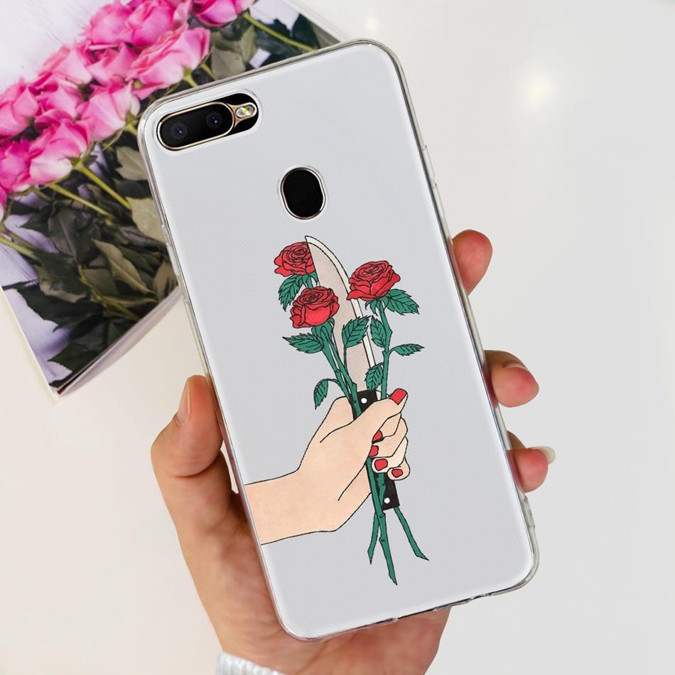 For OPPO A5S Case Cute Pattern Soft Silicone TPU Cover Cases For Oppo A5Ss AX5s A 5S CPH1909 CPH1920 CPH1912 Phone Shell Bumper