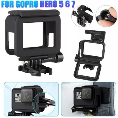 Schutzrahmengehäuse für Gopro Hero 7 6 5, schwarze Action-Kamera-Grenzabdeckung, Camcorder-Gehäusehalterung, Kamerazubehör