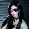 Women Sweet And Cool Black White Lace Bows Heart Cross Eye Mask Suitable For Halloween Theme Lolita Dark Gothic Cos Accessories