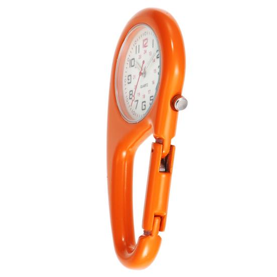 Orologio da Tasca Luminoso Resistente agli Urti Preciso Clip per Zaino Cintura Orologio per Esterno