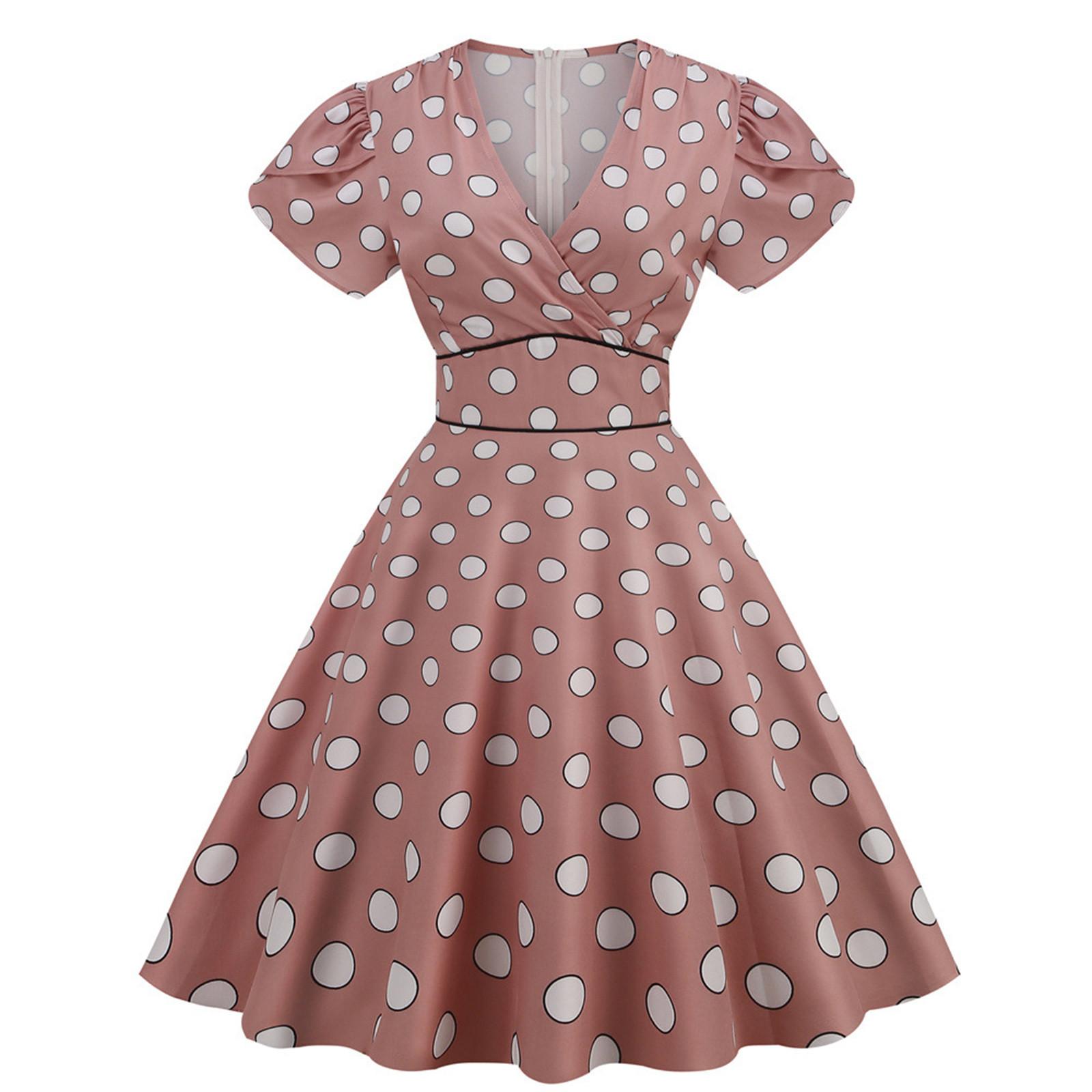 

Жіноча повсякденна сукня з V-подібним вирізом і короткими рукавами з цифровим принтом білий