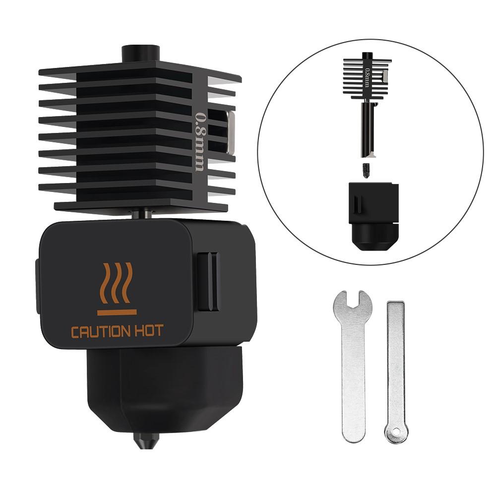Nozzle For Bambu Lab A1/A1 Mini 0.2 0.4 0.6 0.8mm Hard Steel Brass Replaceable Nozzle For Bambulab A1 Upgrade Hotend