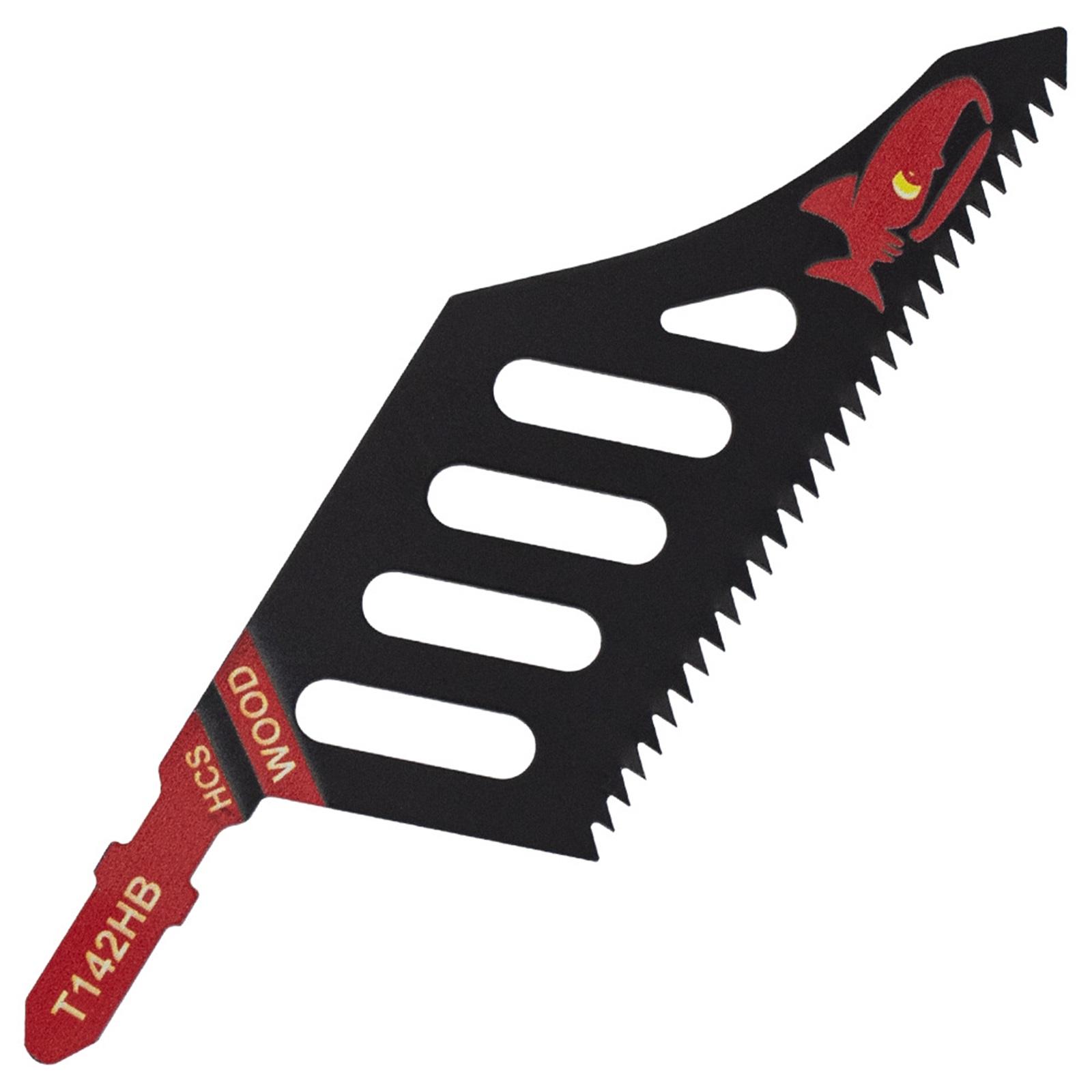 

Специальные лезвия по дереву T142, Черные, Стальная конструкция, Специальная форма для резки дерева, 10 штук One Size