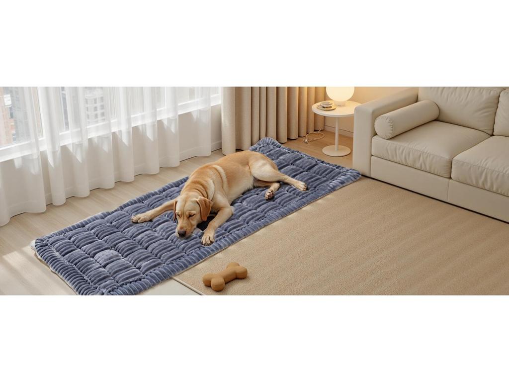 Plush Non-Slip Car Backseat Pet Cushion and Sofa Pad