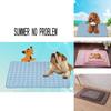 Luxurious And Soft Dog Cooling Mat Non-toxic Pet Cushion For Summer Comfort