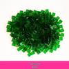 260 Stück 1 cm Transparente Eisjade Mosaik Glasperlen für DIY Kerzenhalter Basteln