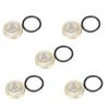 Master Cylinder Confirmation Window, Set of 5, Bike , Inspection Window, Examination Window, Replacement Part, O-Ring Included