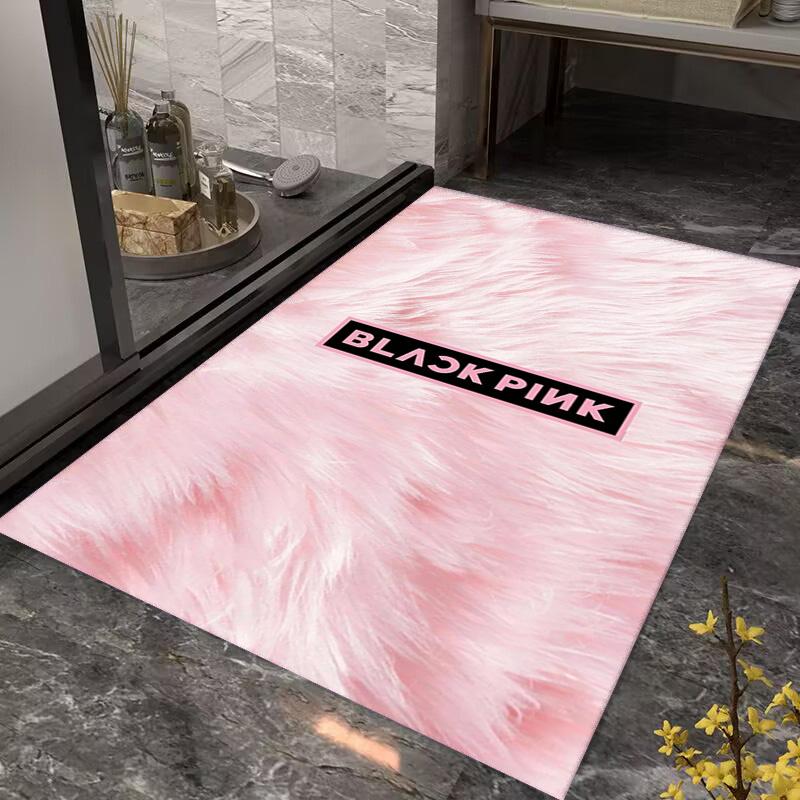 Blackpink Heartbeat Glow Teppichdruck Heimdekoration Schlafsaal Dekoration Zimmer Weihnachtsgeschenke