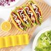 1/2/3pcs Taco Holders Colorful Mexican Food Hard Stand Holds Soft Shells Wave Shape Kitchen Tool Restaurant Pancake Shelf