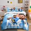 Biancheria da letto Campione Argentino Set di biancheria da letto (1 copripiumino, 2 federe, piumino non incluso)