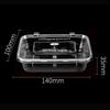 Tongyuan Disposable Microwavable Rectangular Meal Boxes