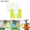 6-in-1 Stick 'n Stitch Guide Sewing Seam Guide Positioning Plate Multifunction Interlock Guide Grid Measure Sewing Accessories