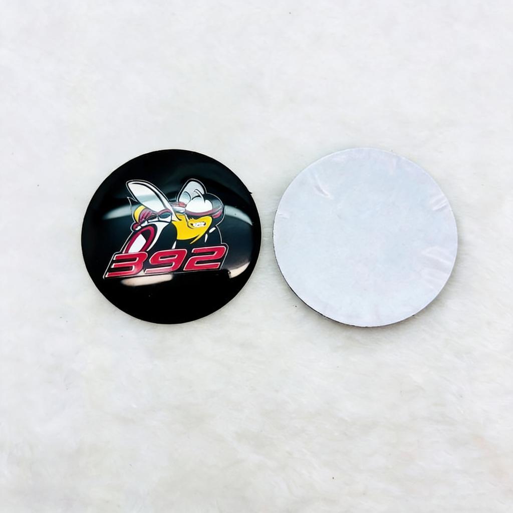 Car Wheel Center Hub Cap Emblem Sticker Accessories For Dodge Durango Caliber Journey Dakota Charger Ram 1500 Avenger Challenger DD8