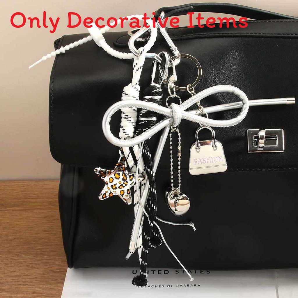 Miu Leopard Print Star Keychain For Personalized Bag Decor And Gift Ideas