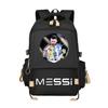 Messi Argentina Schoolbag Large Capacity Junior High School Students Boys And Girls Primary School Backpack Travel Bag Football Backpack