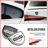 1Pcs Metal Auto Door Shield Emblem Car Body Badge 3D Sticker For Nismo Tiida Sylphy Teana X Trail T30 T32 Almera Qashqai J10 J11