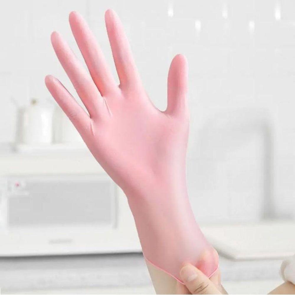 30Pcs Waterproof Nitrile Gloves Food Grade Kitchen Disposable Gloves Gardening Work