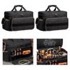 17'' Large Capacity Portable Tool Kit with Shoulder Strap 20 Pockets Heavy Duty Tool Organizer Wear-resistant Waterproof