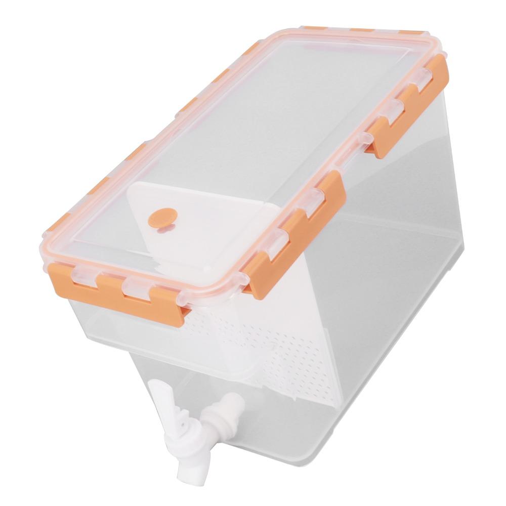 PET Drink Dispenser 3.5L Capacity Water Dispenser Portable Beverage Dispenser Daily Use
