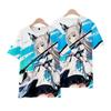 Hololive VTuber Nakiri Ayame Shirakami Fubuki T-shirts 3D Print Kid Anime Tee Men Women Short sleeve Top Harajuku O-Neck T shirt