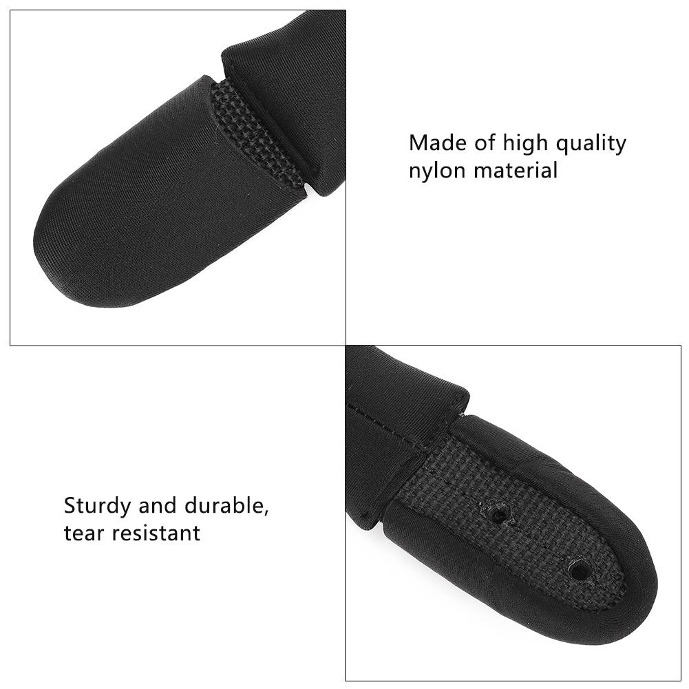 Nylon Black Coating Surfboard Handle Surfing Life Saving Board Accessory