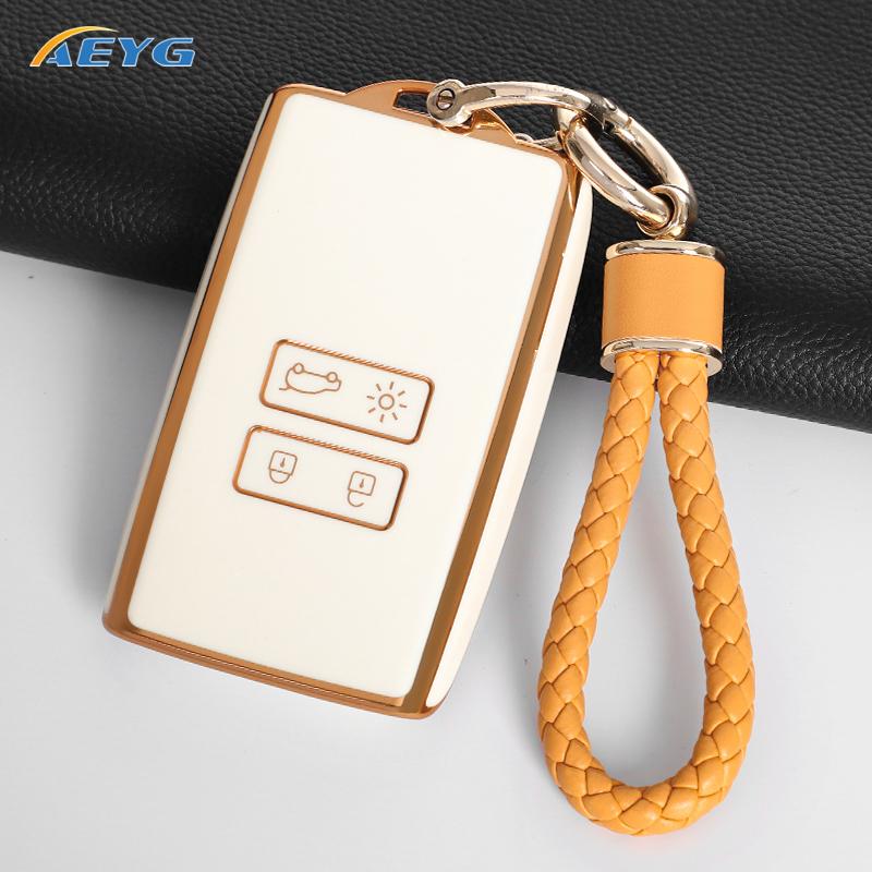 

Чехол-оболочка для ключа автомобиля для Renault Koleos Kadjar Captur Megane Talisman Espace Clio Zoe Scenic 4 Arkana Dacia Sandero