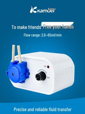 Kamoer Mini DC Electric Peristaltic Pump for Laboratory Titration and Household Water Circulation