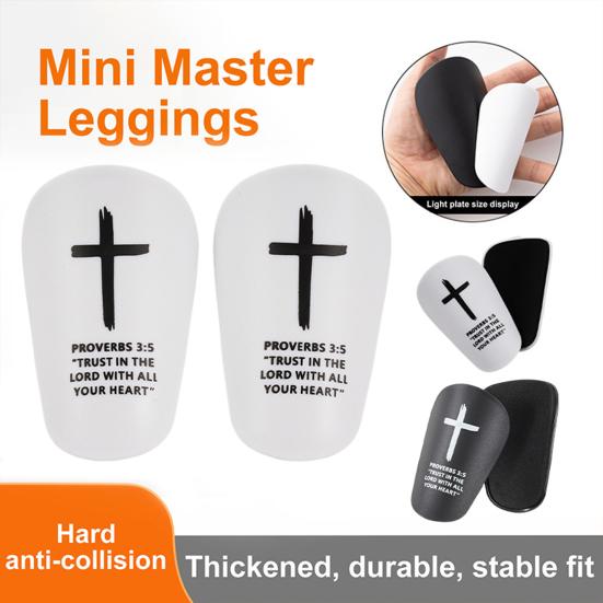 Mini fotbalové chrániče holení Extra malé Chrániče lýtek Miniaturní fotbalové holenní chrániče