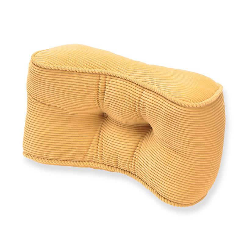 Japanese Corduroy PP Cotton Waist Pillow Car Backrest  Multi-functional Office Computer Chair Cushion Maternity Waist Pillow