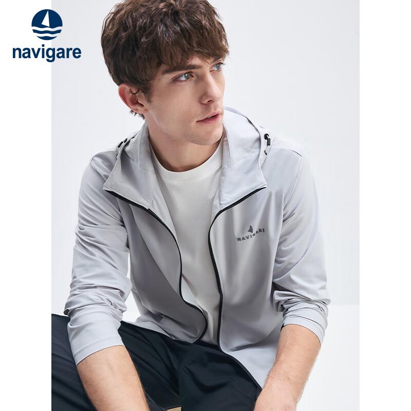 Navigare Men's Hooded Sun Protection Jacket