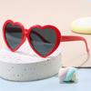 Heart-Shaped Sunglasses Children Heart-Shaped Frame Glasses Eyeglasses Baby Summer Sun Glasses For 3-12 Years Old Kids