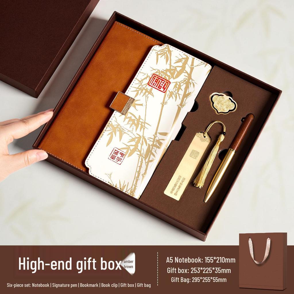 Bamboo Rhyme USB Flash Drive & High-Value Notebook Gift Set