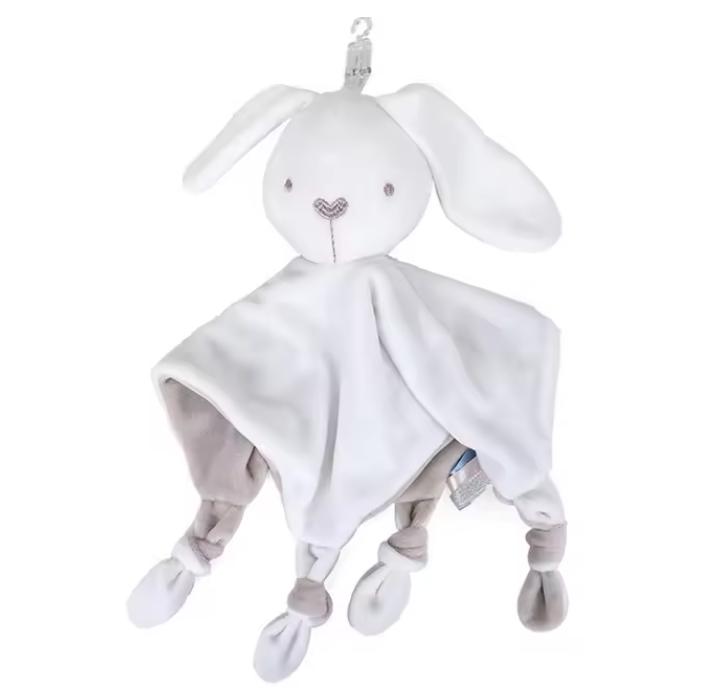 Baby Towels Newborn Baby Comforter Soothe Appease Towel Animal Rabbit Plush Dolls Soft Security Rattles Bed Bell Saliva Towel