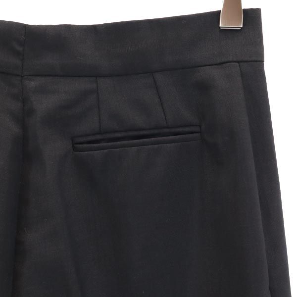 Gucci Italian Mohair Blend Center Press Slacks Pants 40 Black Women Used